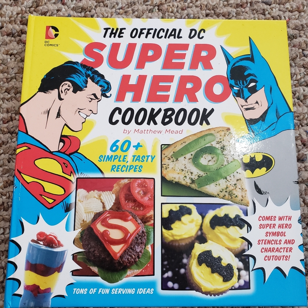 DC superhero cookbook